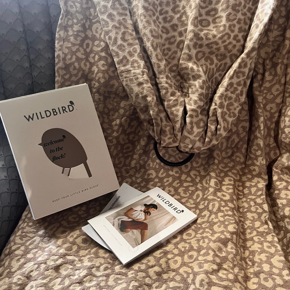 Limited edition Wildbird leopard ring sling